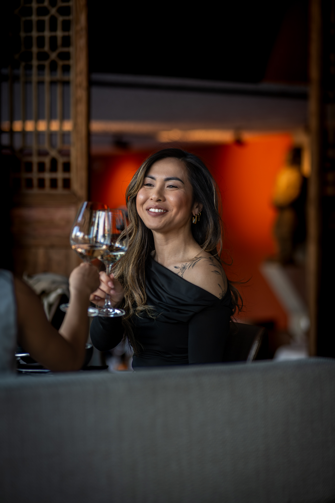 Gast in het restaurant van Asian Glories