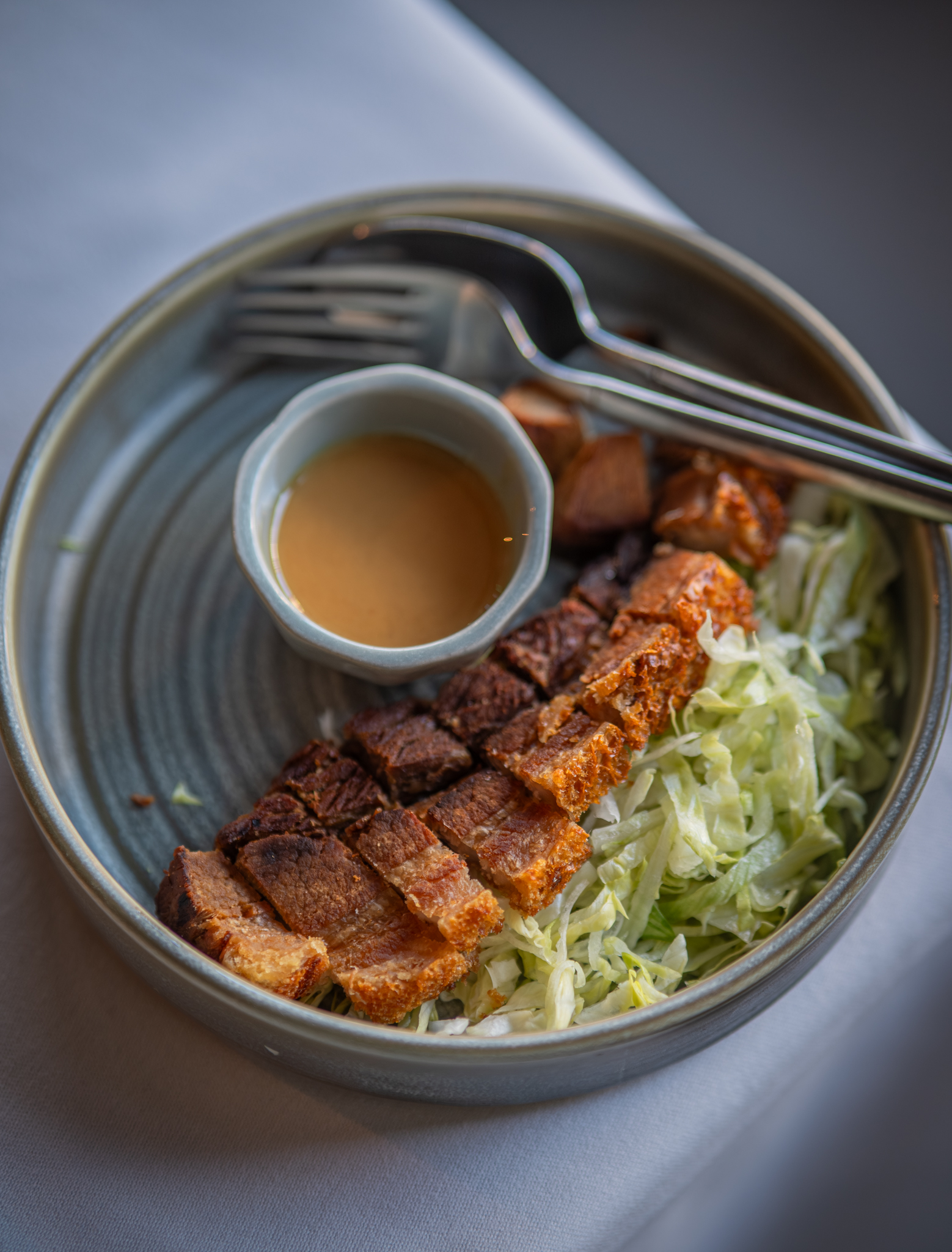 Siu-Yuk, krokant geroosterd buikspek
